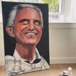 Andrea Bocelli Custom Portrait
