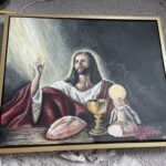 Jesus Eucharist Custom Painting