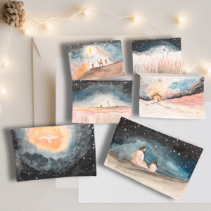 Original Handmade Watercolor Cards