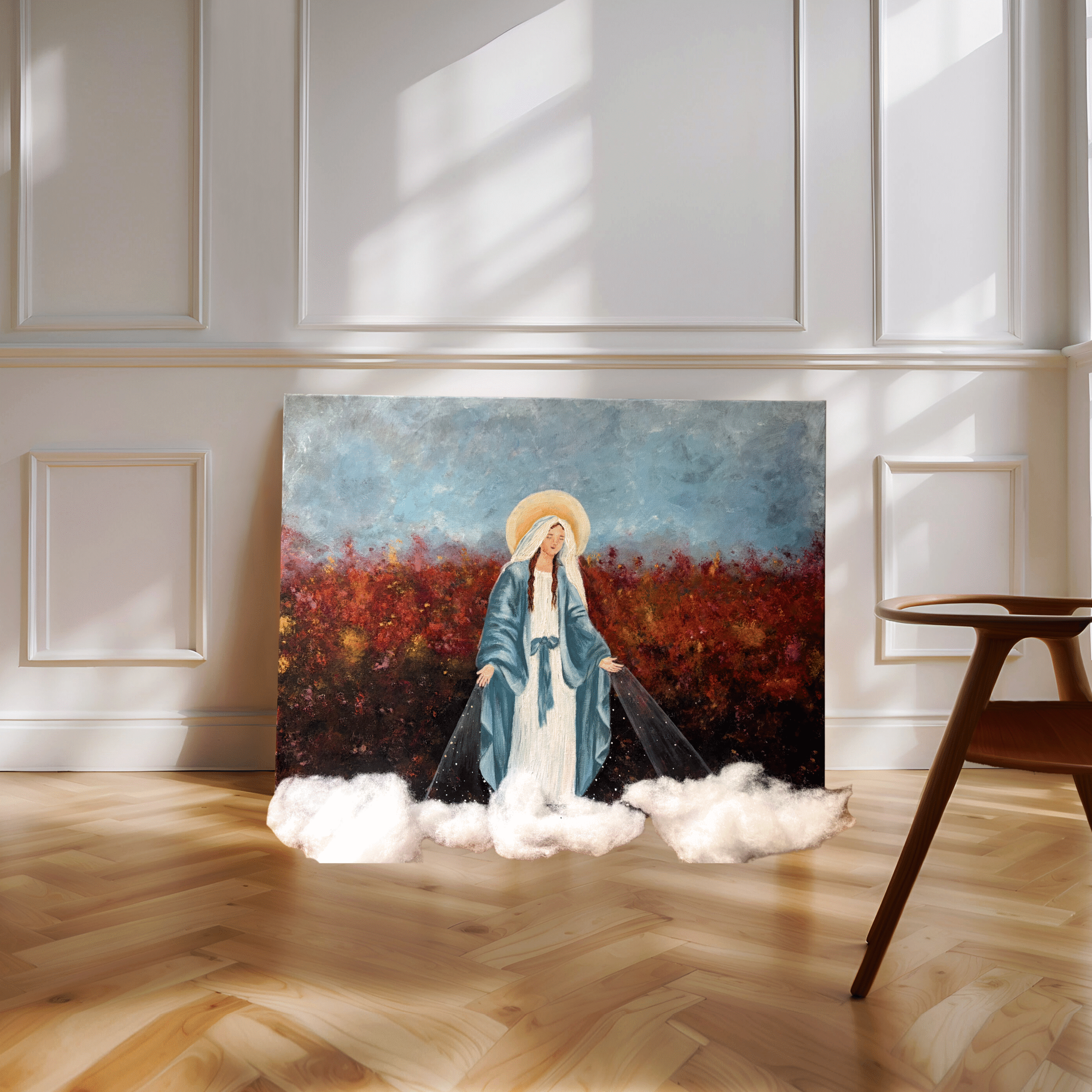 Our Lady Painting
